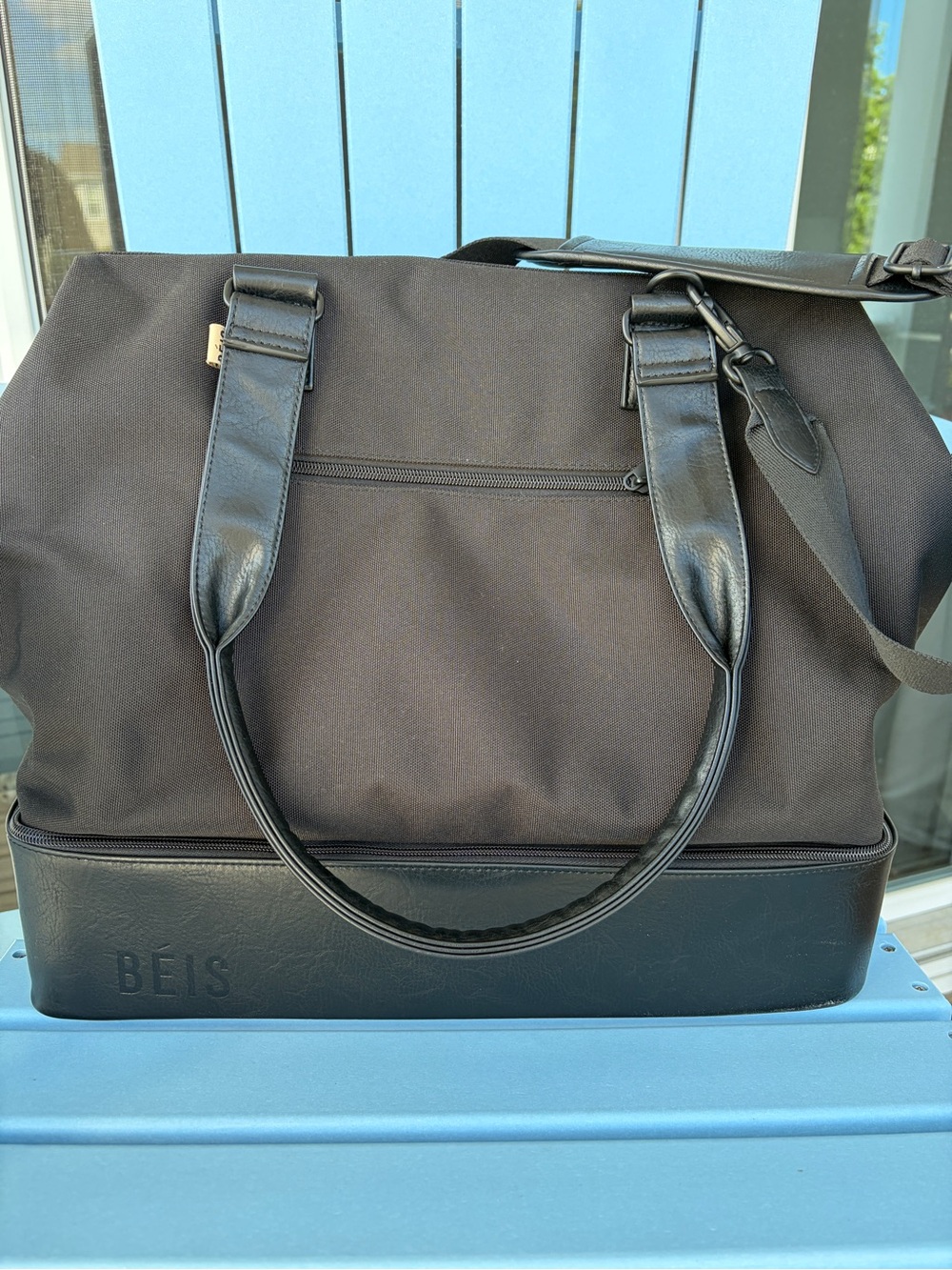BEIS Mini Weekender Black - Picture 9 of 12
